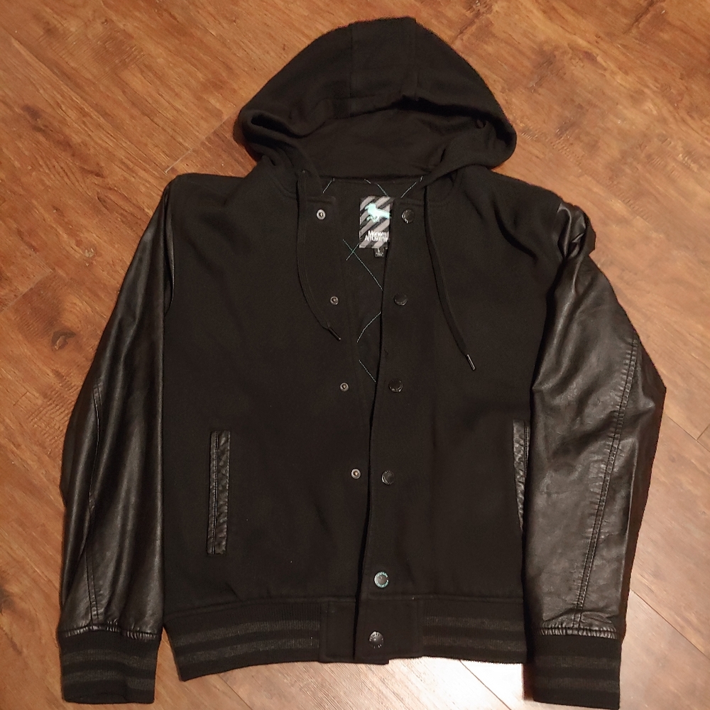 Modern Amusement Snap Button Jacket